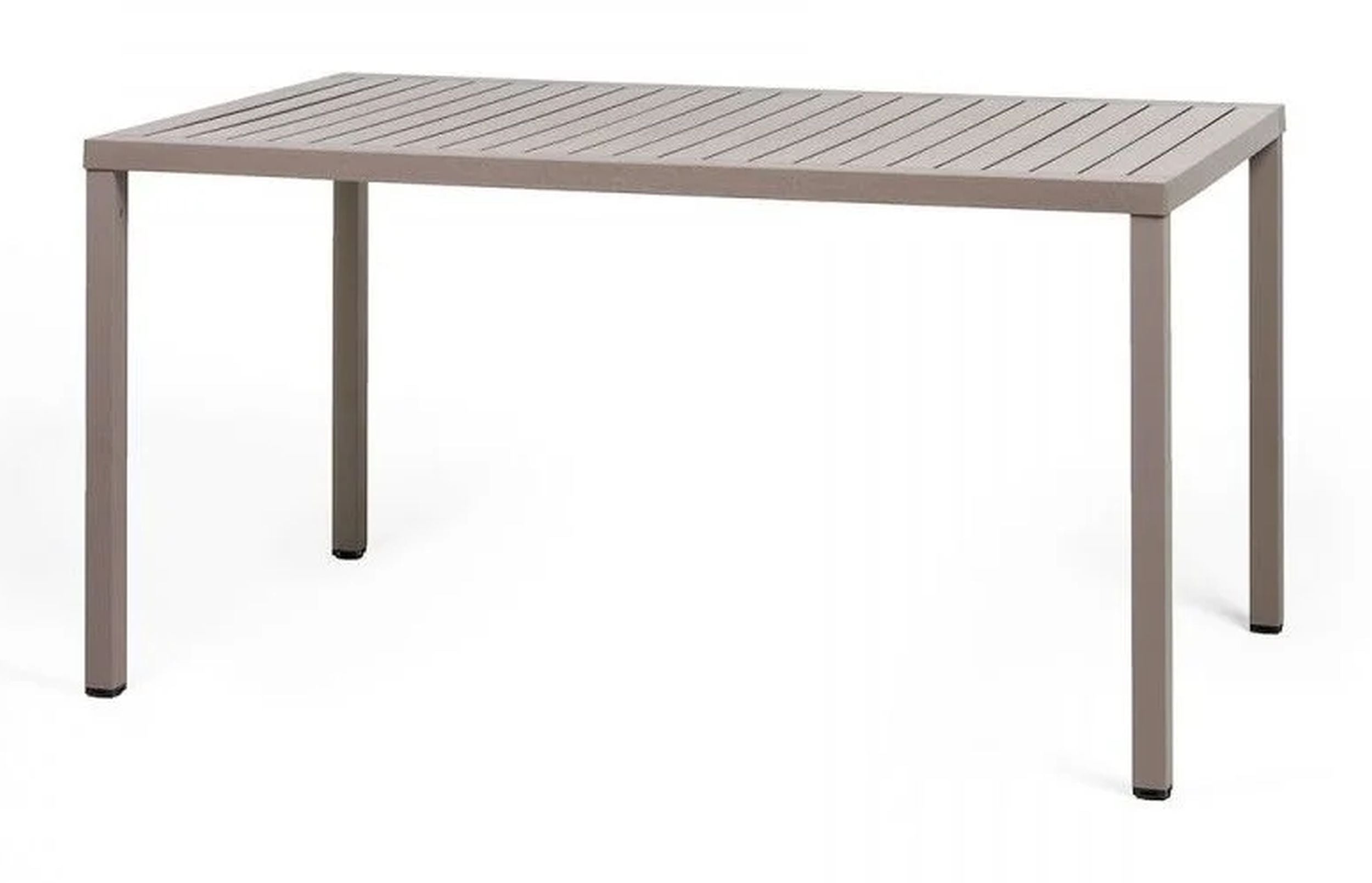 Stół ogrodowy Cube Nardi 140x80 cm z certyfikowanego tworzywa brązowy