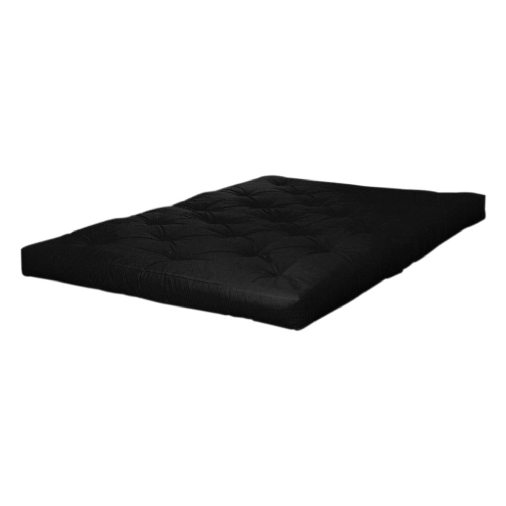 Czarny średnio twardy materac futon 160x200 cm Coco Black – Karup Design