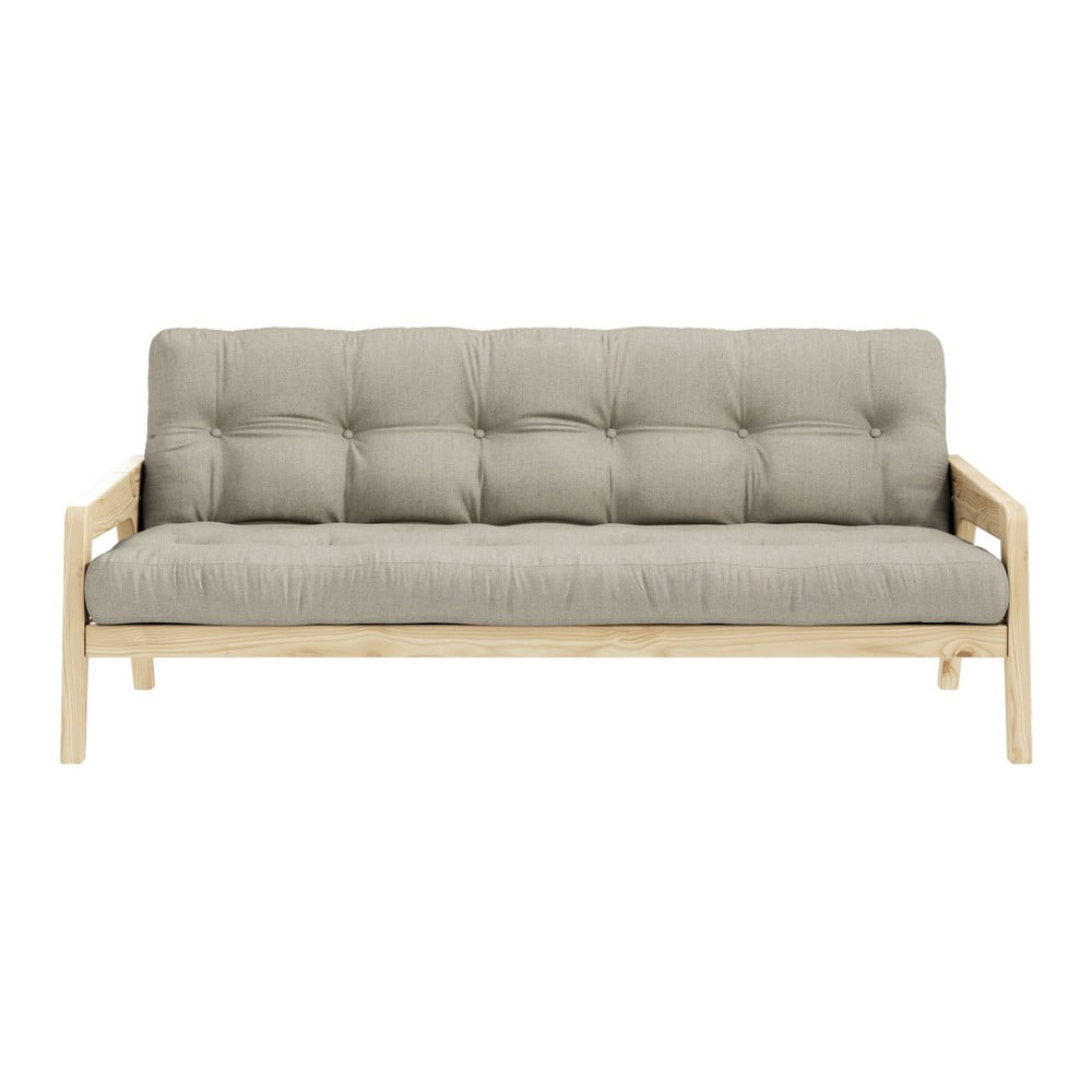 Wielofunkcyjna sofa Karup Design Grab Natural Clear/Linen Beige
