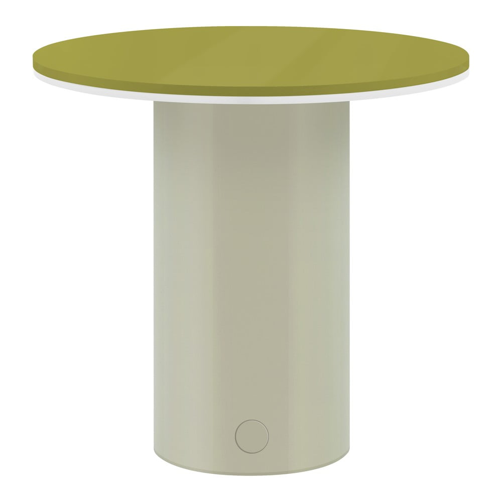 Zielona lampa stołowa LED ze ściemniaczem (wysokość 18 cm) Fungo – Remember