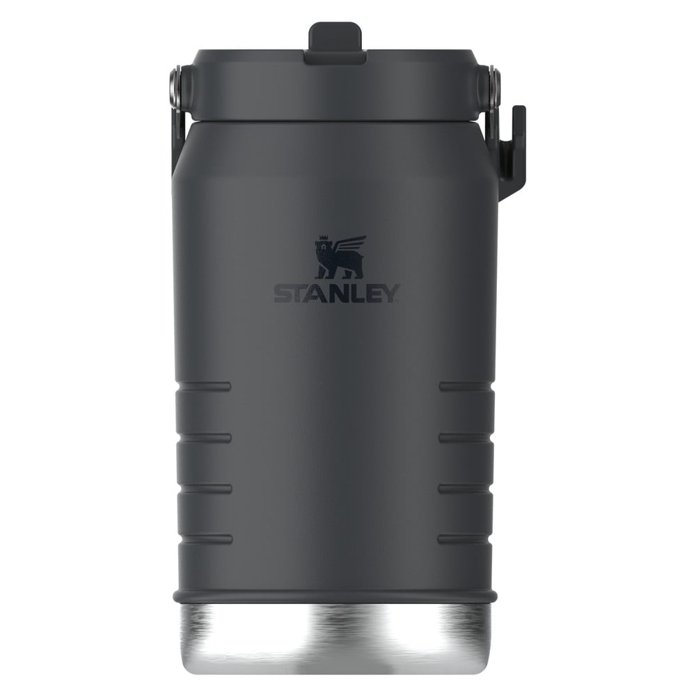 Czarny termos ze stali nierdzewnej 1,9 l IceFlow™ Flip Straw 2.0 Black – Stanley