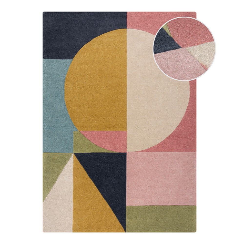Wełniany dywan tkany ręcznie 160x230 cm Esre Bright – Flair Rugs