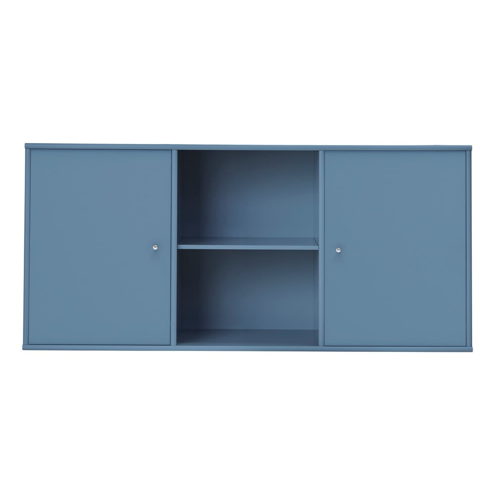 Niebieska niska komoda wisząca 133x61 cm Mistral – Hammel Furniture