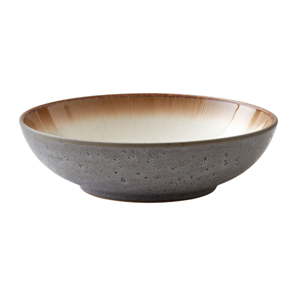 Szara/beżowa kamionkowa miska 1 l Gastro Grey/Cream – Bitz