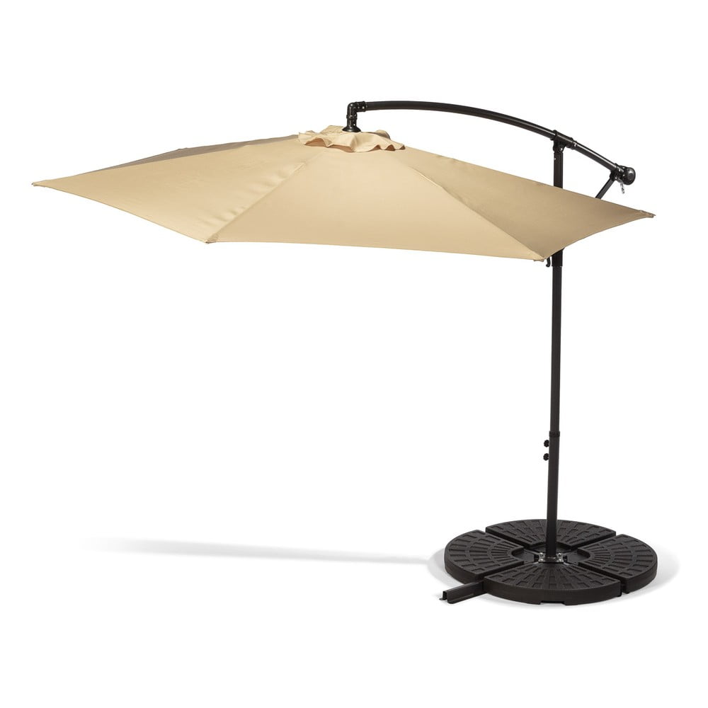 Beżowy parasol ogrodowy ø 300 cm Happy Sun – Bonami Essentials