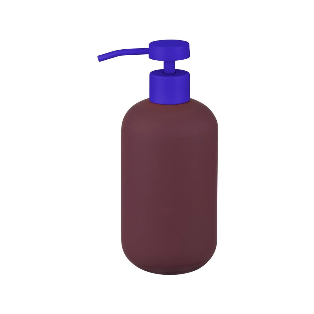 Ciemnofioletowy dozownik do mydła ceramiczny 120 ml Lotus Play – Mette Ditmer Denmark