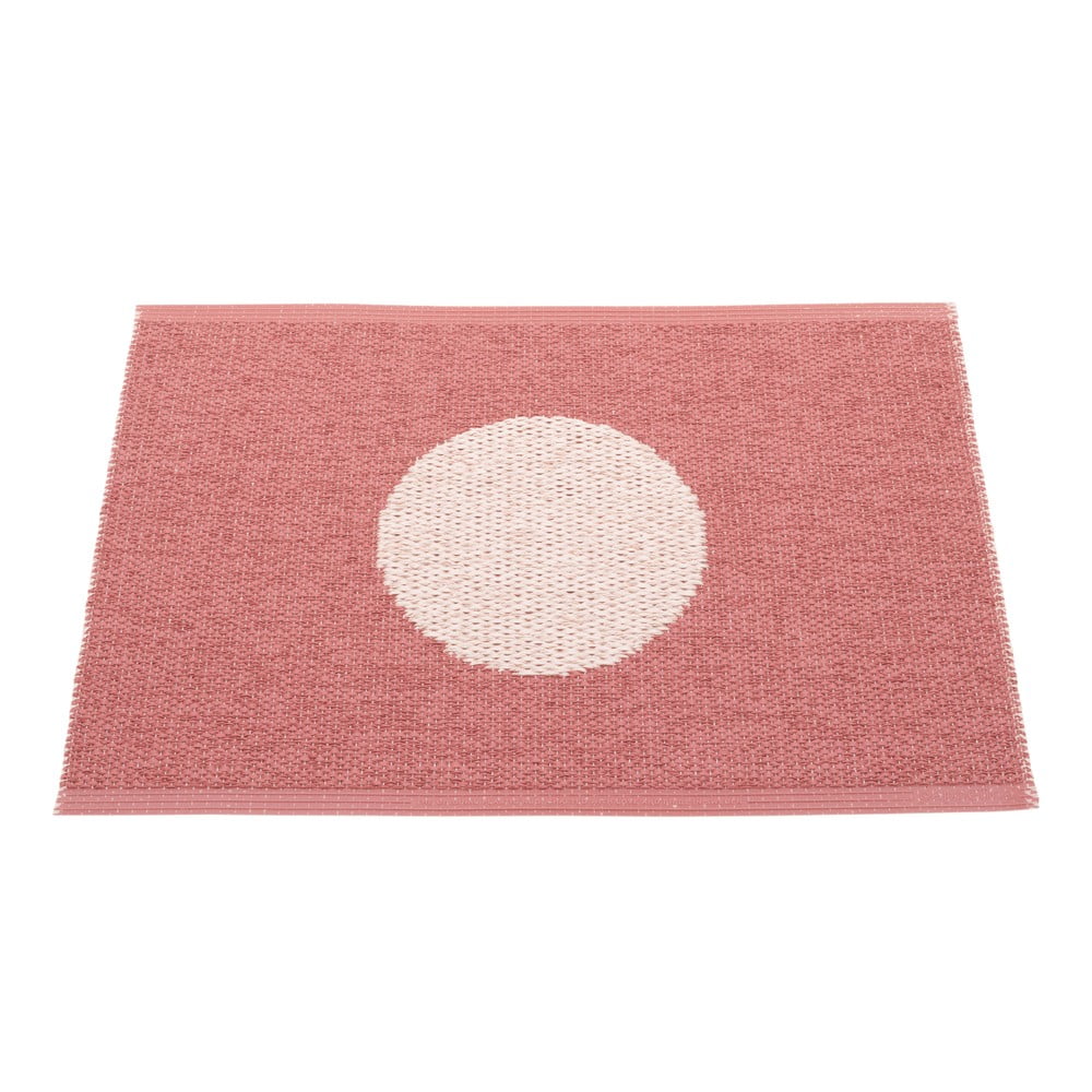 Jasnoczerwony dywan odpowiedni na zewnątrz 70x50 cm Vera Pop Blush – Pappelina