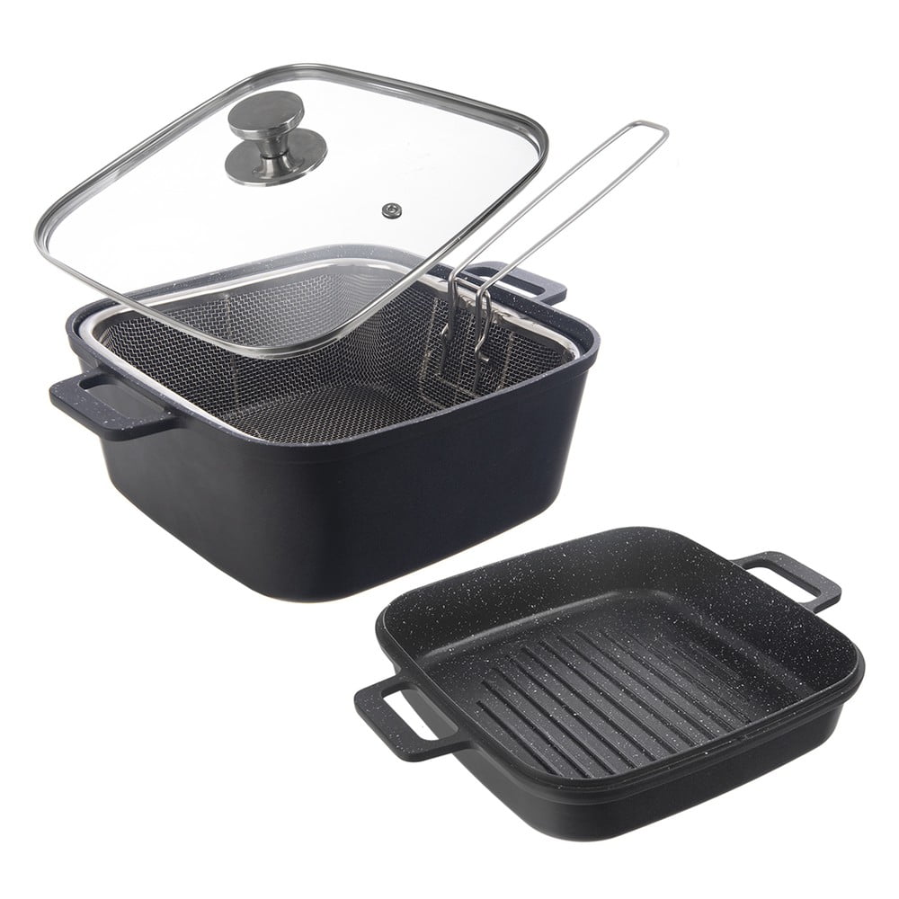 Aluminiowe brytfanny zestaw 2 szt. 24,5x32,5 cm GRANDE – Orion