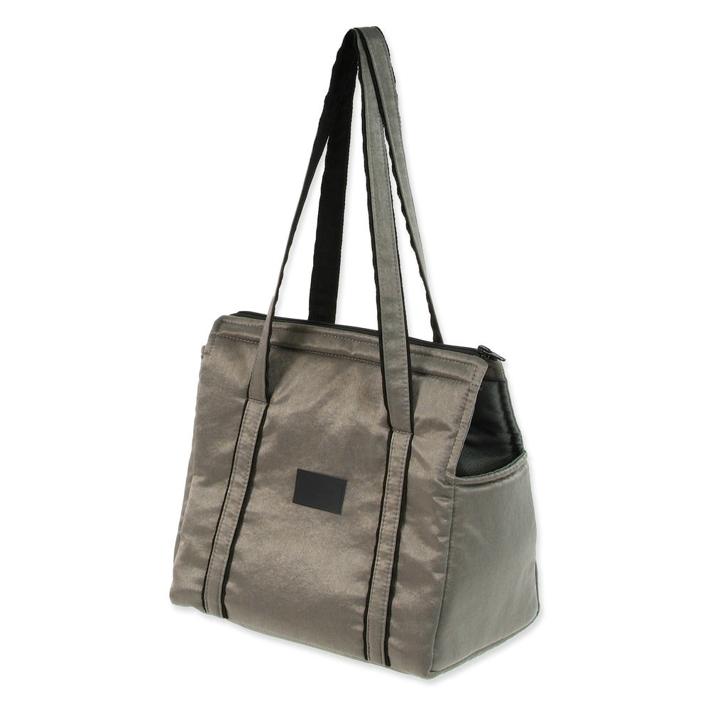 Torba transportowa dla psów w kolorze srebra Dog Fantasy Platinum – Plaček Pet Products