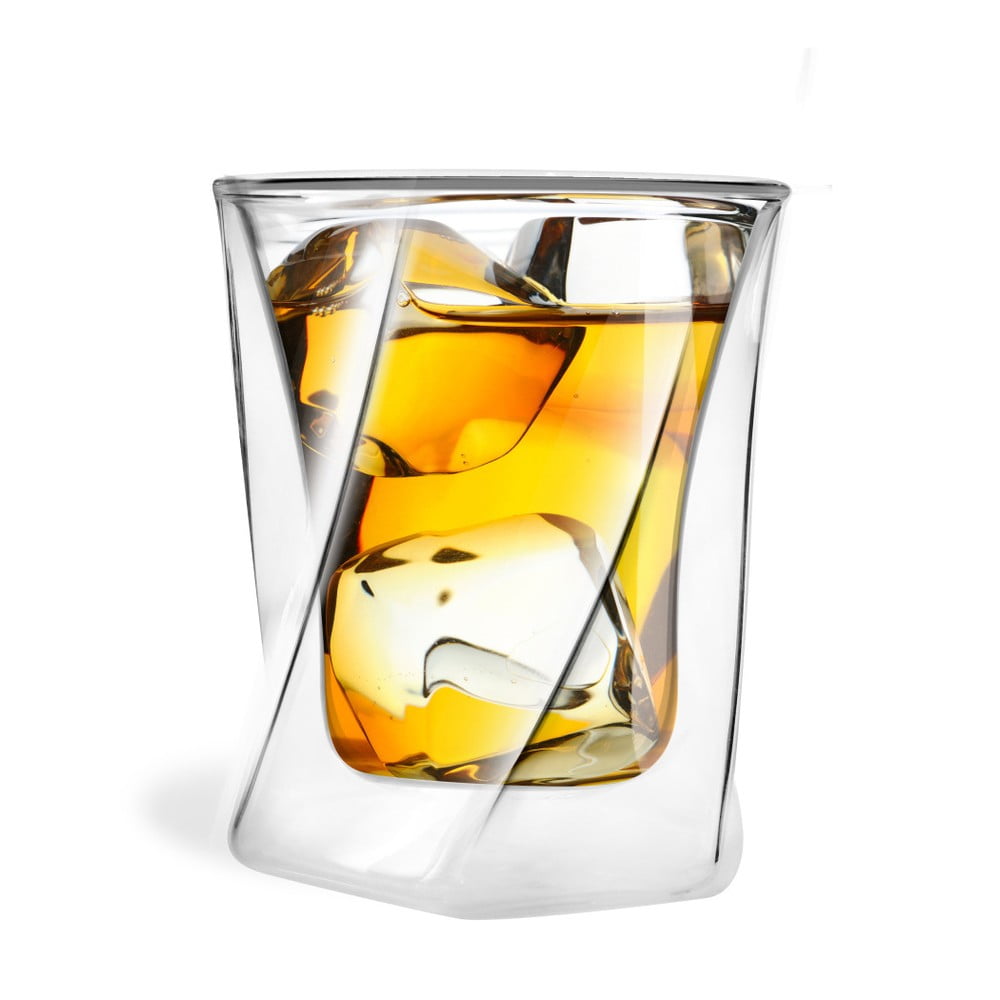 Szklanka z podwójną ścianką na whiskey Vialli Design, 300 ml