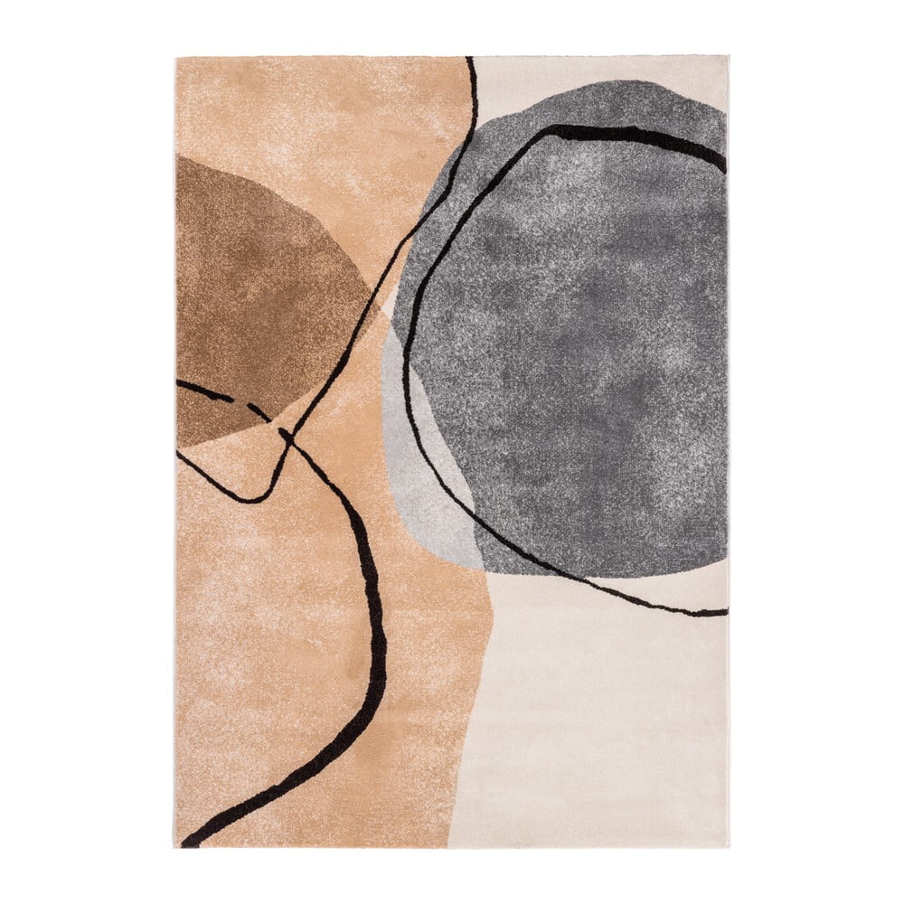 Beżowy dywan 140x200 cm Abstracta – Universal