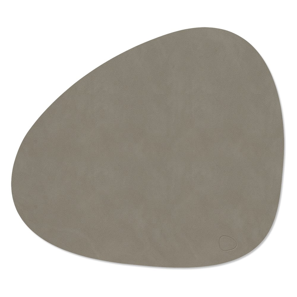 Mata stołowa ze skóry ekologicznej 37x44 cm Curve L Nupo – LIND DNA