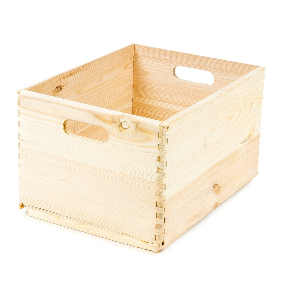 Drewniana skrzynka Compactor Custom, 40x30x23 cm