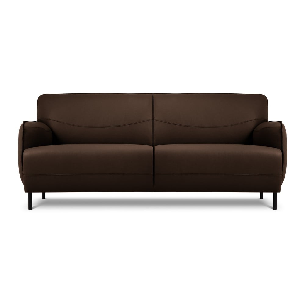 Brązowa skórzana sofa Windsor & Co Sofas Neso, 175x90 cm
