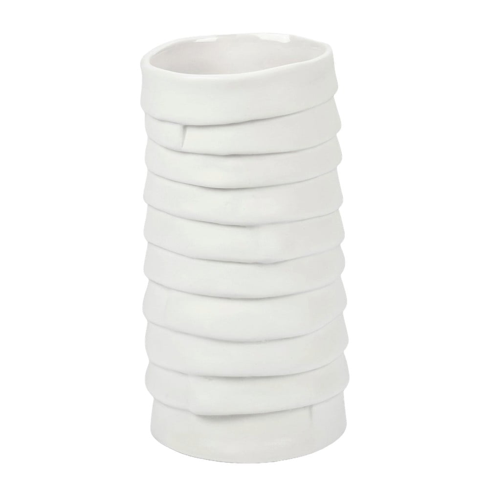 Biały porcelanowy wazon Ribbon – Mette Ditmer Denmark
