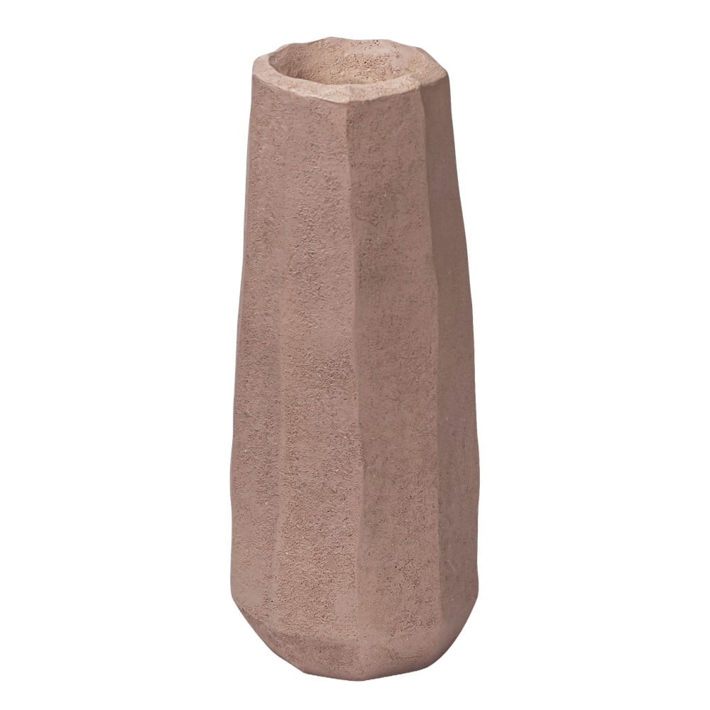 Różowy wazon z żywicy polimerowej (wysokość 15,5 cm) Nuki – Mette Ditmer Denmark