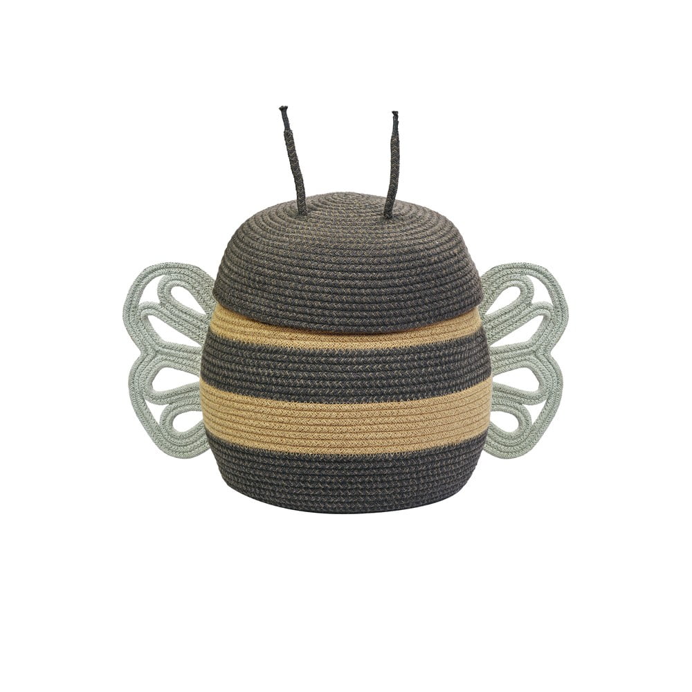 Tekstylny dziecięcy kosz na zabawki ø 30x32 cm Mama Bee – Lorena Canals