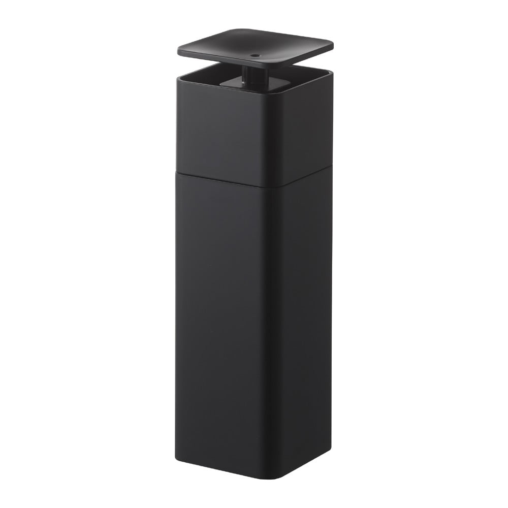 Czarny dozownik do płynu do naczyń Yamazaki Tower, 250 ml