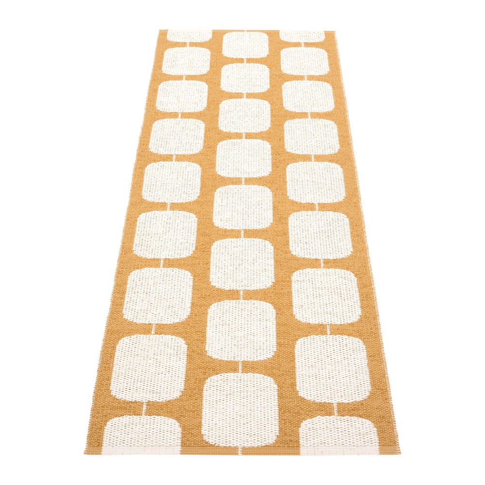 Kremowo-żółty chodnik odpowiedni na zewnątrz 70x200 cm Sten Ochre – Pappelina