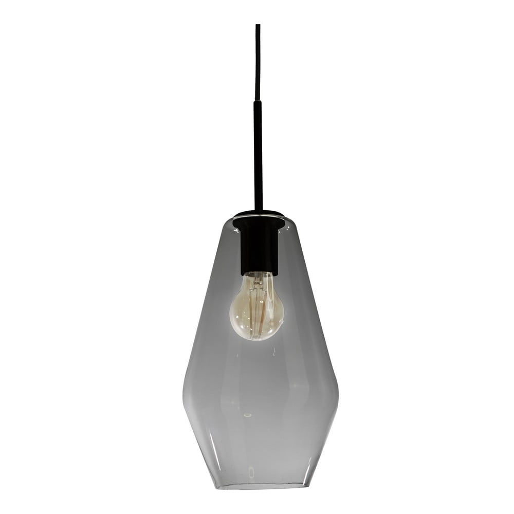 Czarna lampa wisząca SULION Lily, wys. 120 cm