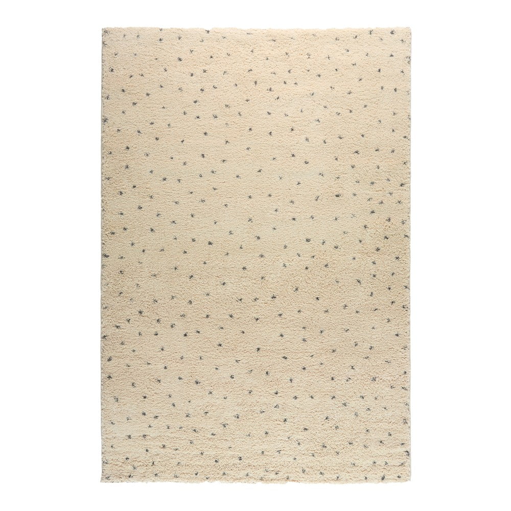 Czarno-kremowy dywan 120x180 cm Dottie Black – Universal