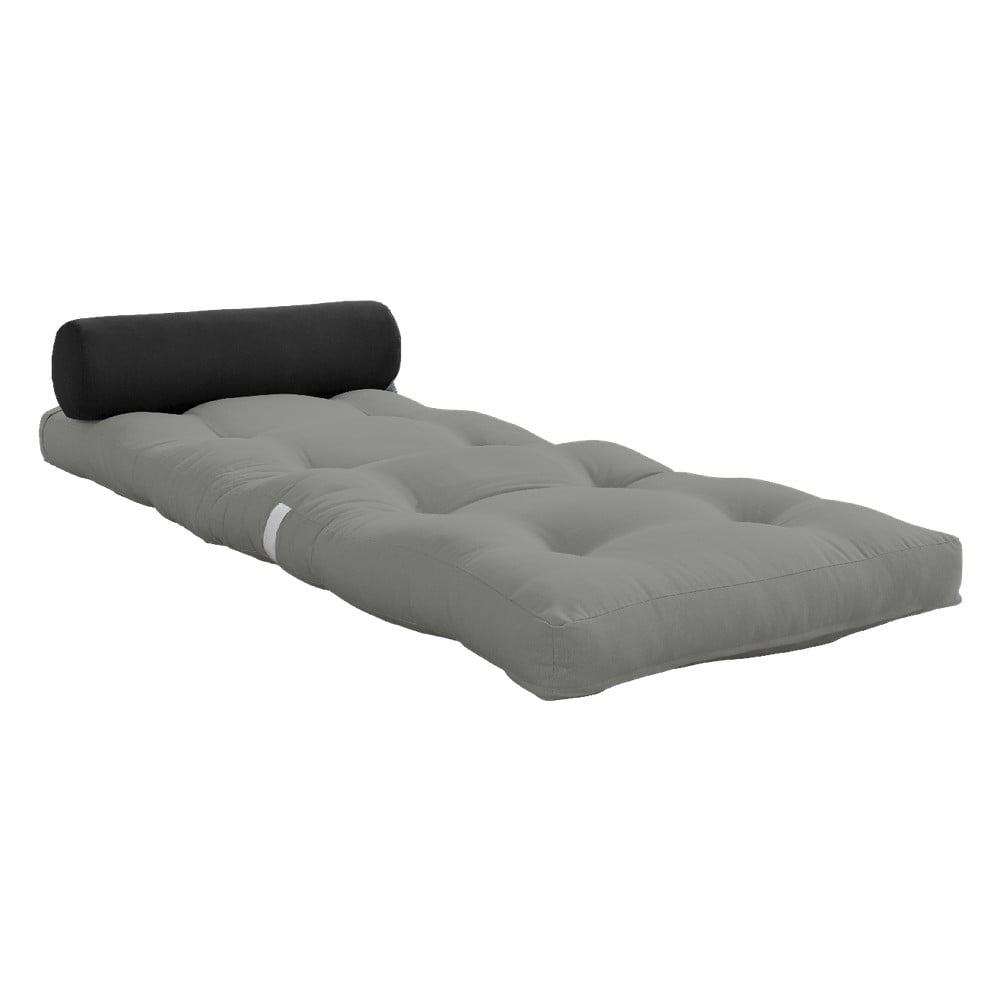 Szary materac futon 70x200 cm Wrap Grey/Dark Grey – Karup Design