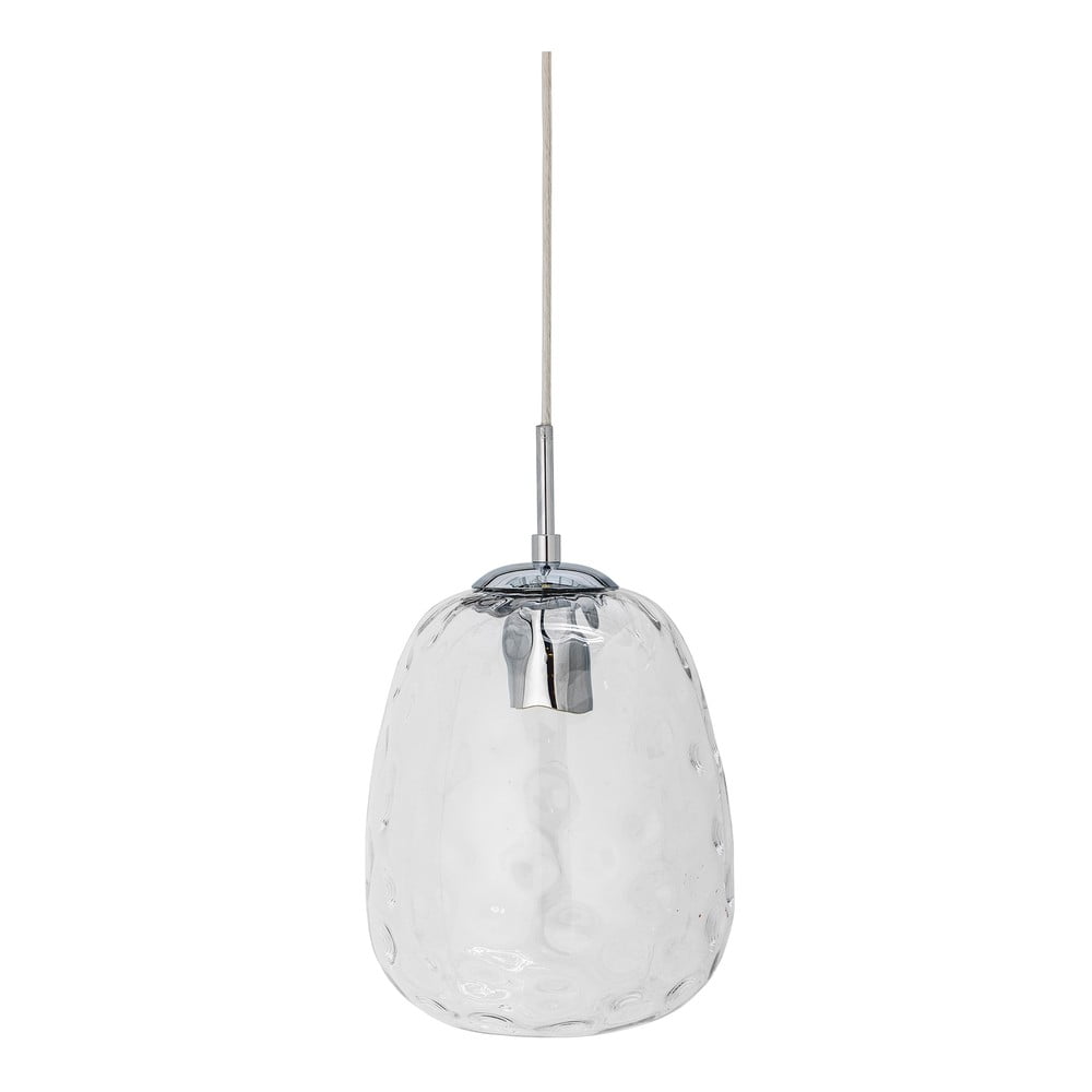 Lampa wisząca w kolorze srebra ze szklanym kloszem ø 20 cm Baele – Bloomingville