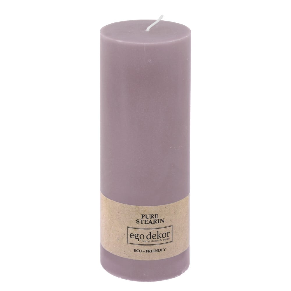 Fioletowa świeczka Eco candles by Ego dekor Friendly, 60 h