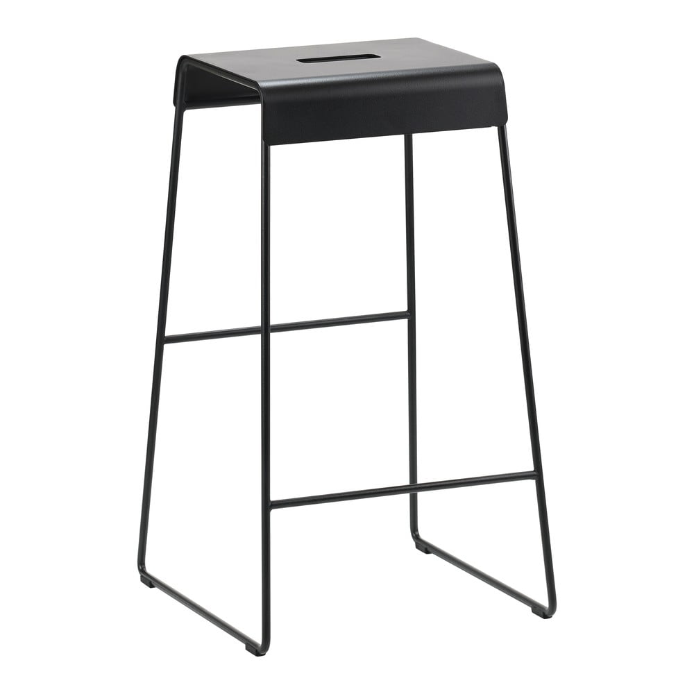 Czarny metalowy hoker A-Stool – Zone