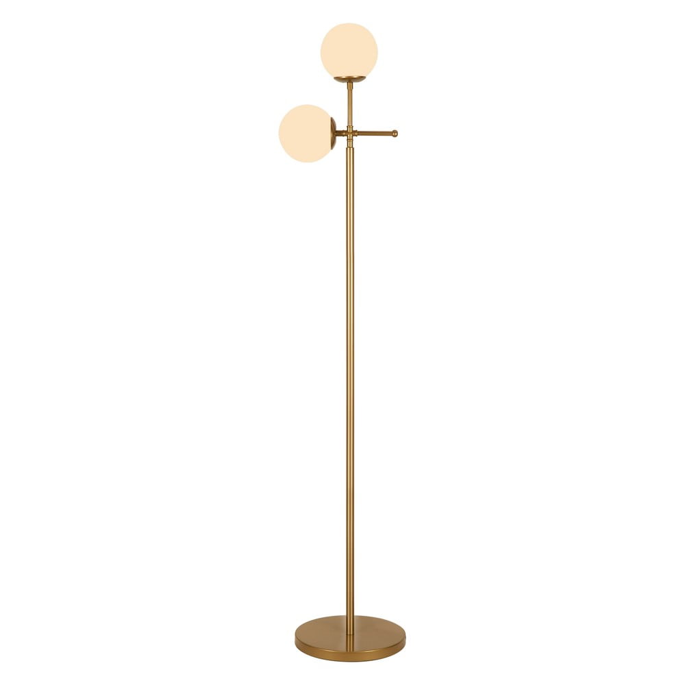 Lampa stojąca w kolorze złota Squid Lighting Kruva, wys. 174 cm