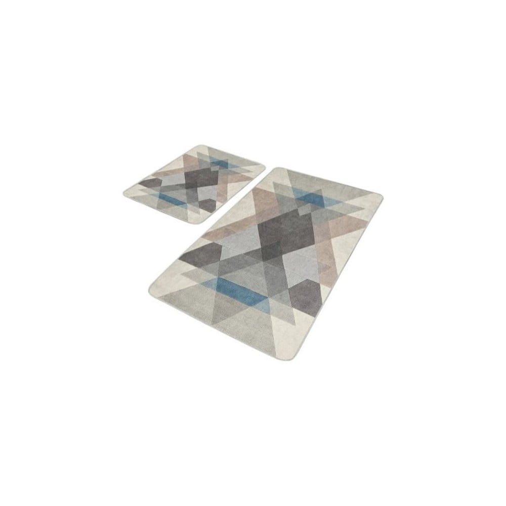 Aksamitne dywaniki łazienkowe zestaw 2 szt. 60x100 cm – Mila Home