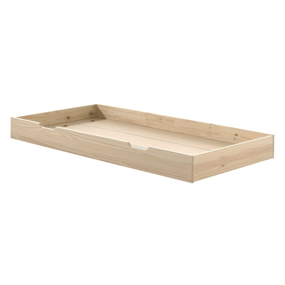 Naturalna szuflada pod łóżko dziecięce 90x200 cm Fritz – Vipack