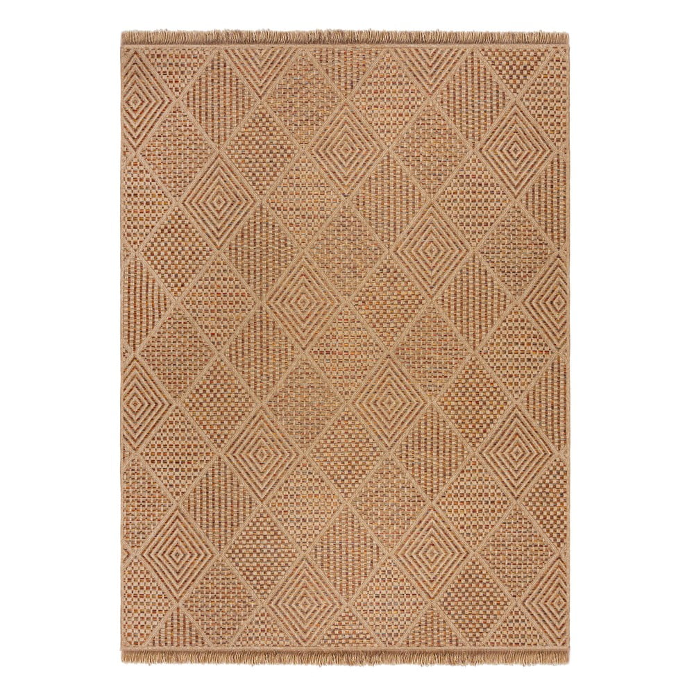 Dywan odpowiedni na zewnątrz w naturalnym kolorze 200x290 cm Nora Diamond – Flair Rugs