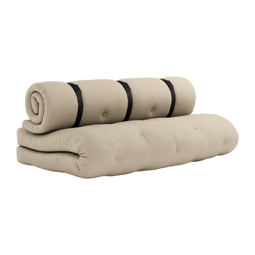 Beżowa sofa rozkładana odpowiednia na zewnątrz Karup Design OUT™ Buckle Up Beige
