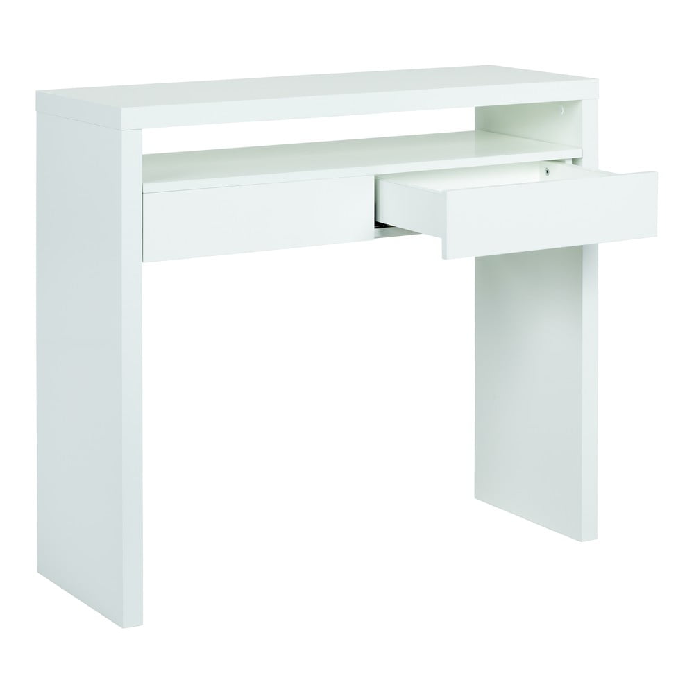 Biurko z wysuwanym blatem Console Mel