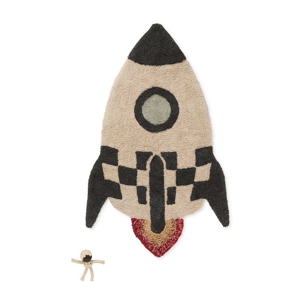 Bawełniany dziecięcy dywan do zabawy 85x135 cm Rocket – Lorena Canals