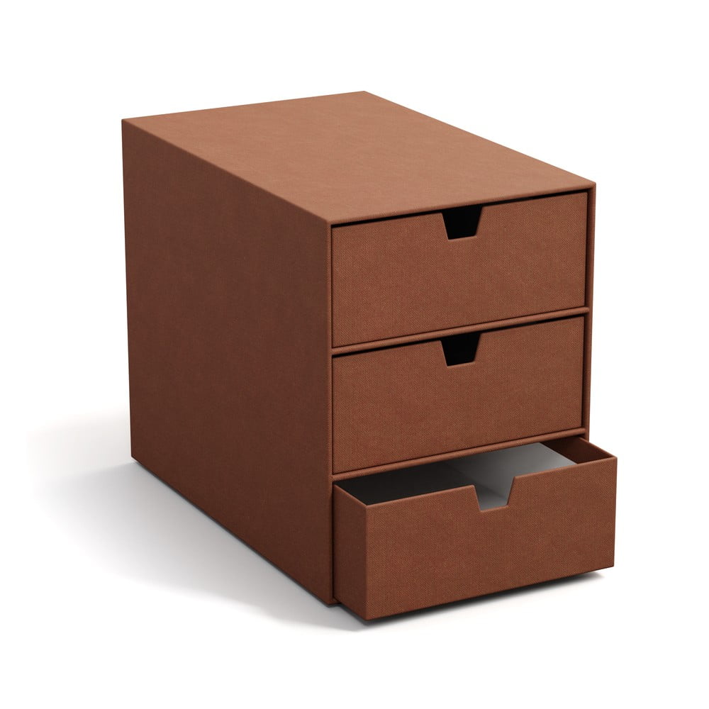 Kartonowy organizer z szufladką Ingrid Restore Paper Laminate – Bigso