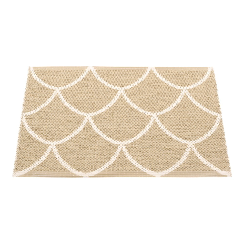 Beżowy dywan odpowiedni na zewnątrz 70x50 cm Kotte Sand – Pappelina
