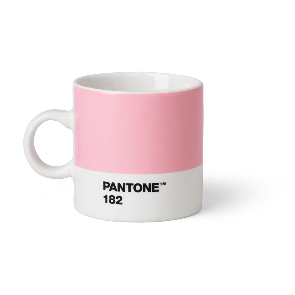 Jasnoróżowy ceramiczny kubek na espresso 120 ml Espresso Light Pink 182 – Pantone
