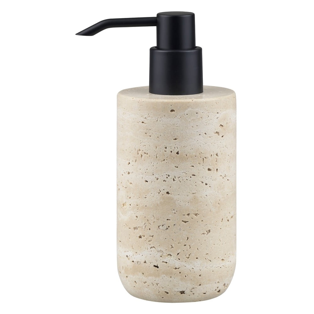 Beżowy kamienny dozownik do mydła 250 ml Travertine – Mette Ditmer Denmark