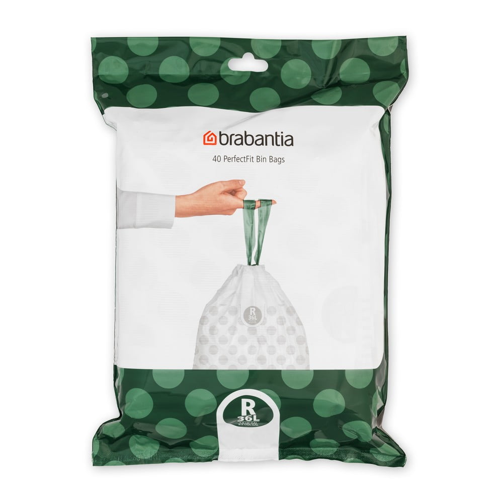 Worki na śmieci zestaw 40 szt. 36 l PerfectFit R – Brabantia