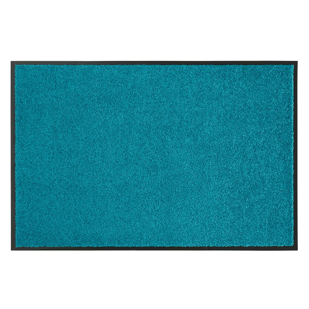 Turkusowa wycieraczka Hanse Home Wash & Clean, 39x58 cm
