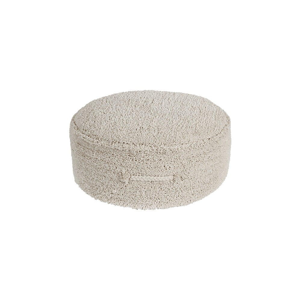 Kremowy puf Chill Natural – Lorena Canals