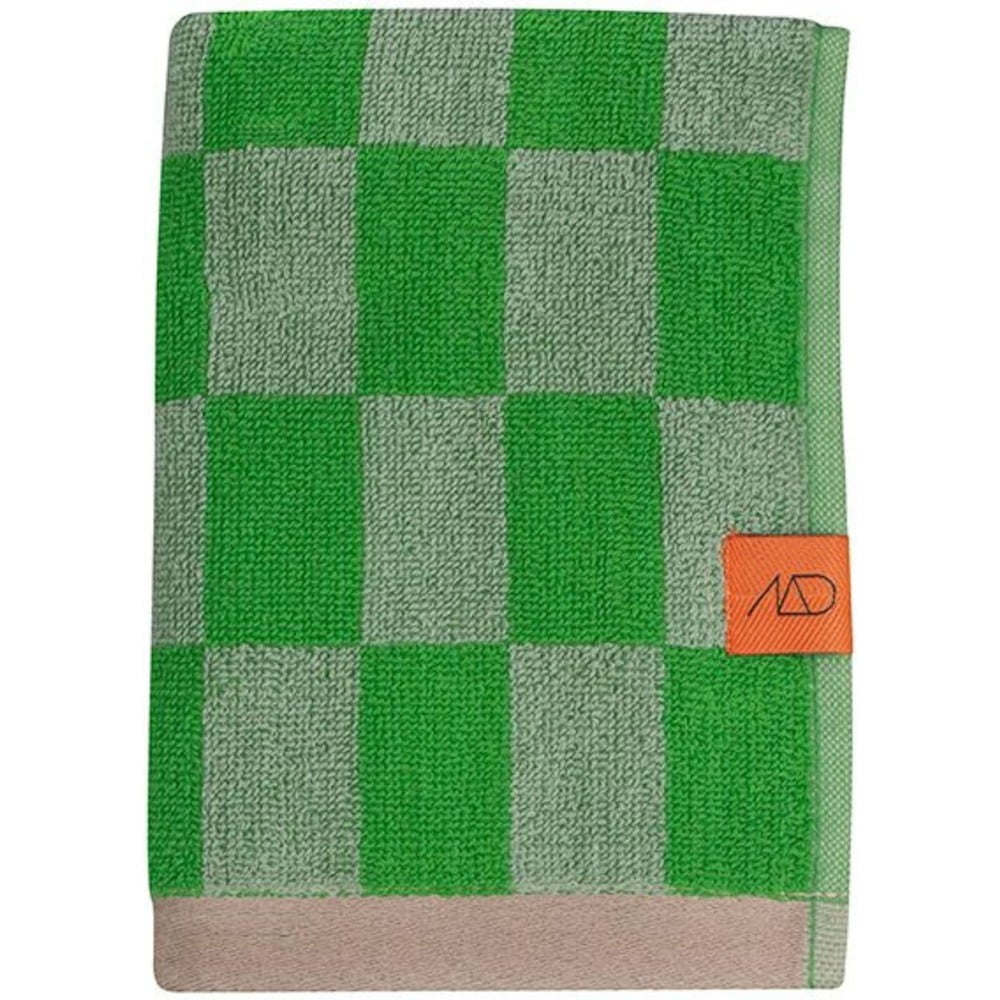 Zielone ręczniki z bawełny organicznej zestaw 2 szt. 40x55 cm Retro – Mette Ditmer Denmark