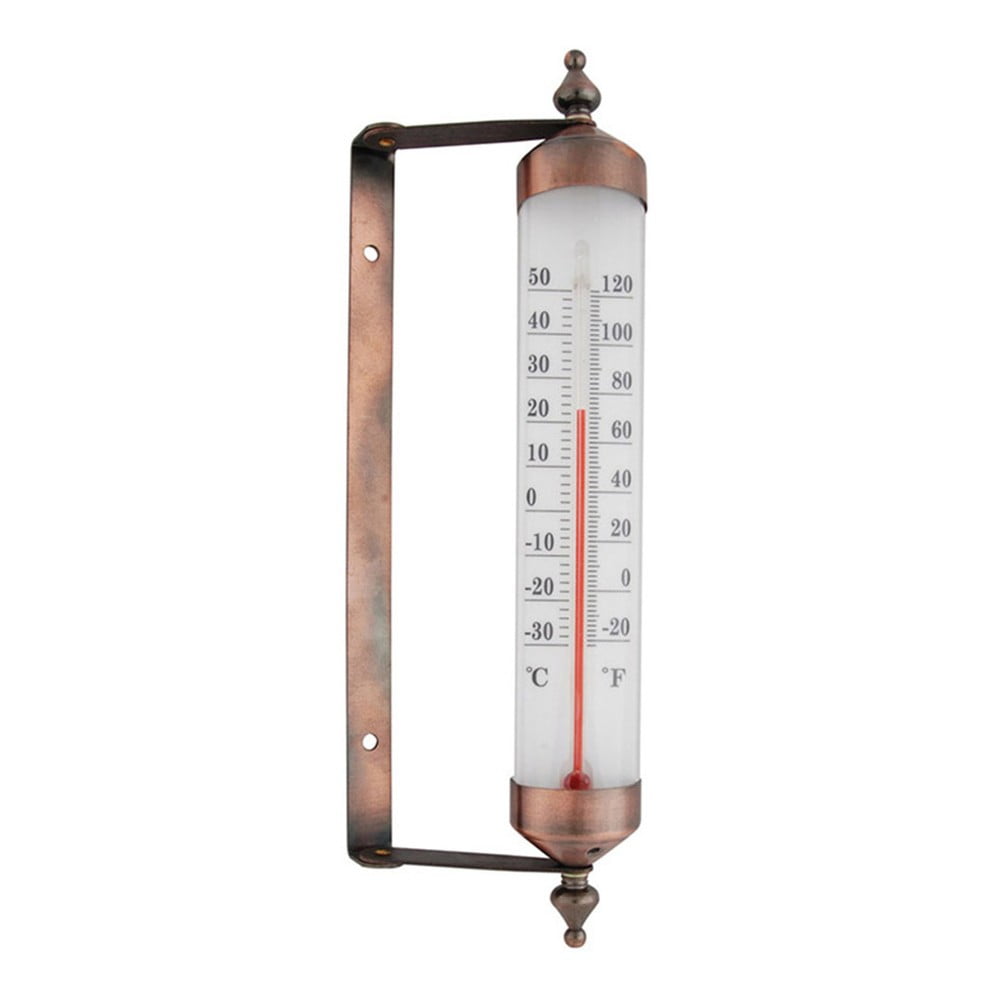 Termometr w kolorze brązu Esschert Design, wys. 25 cm