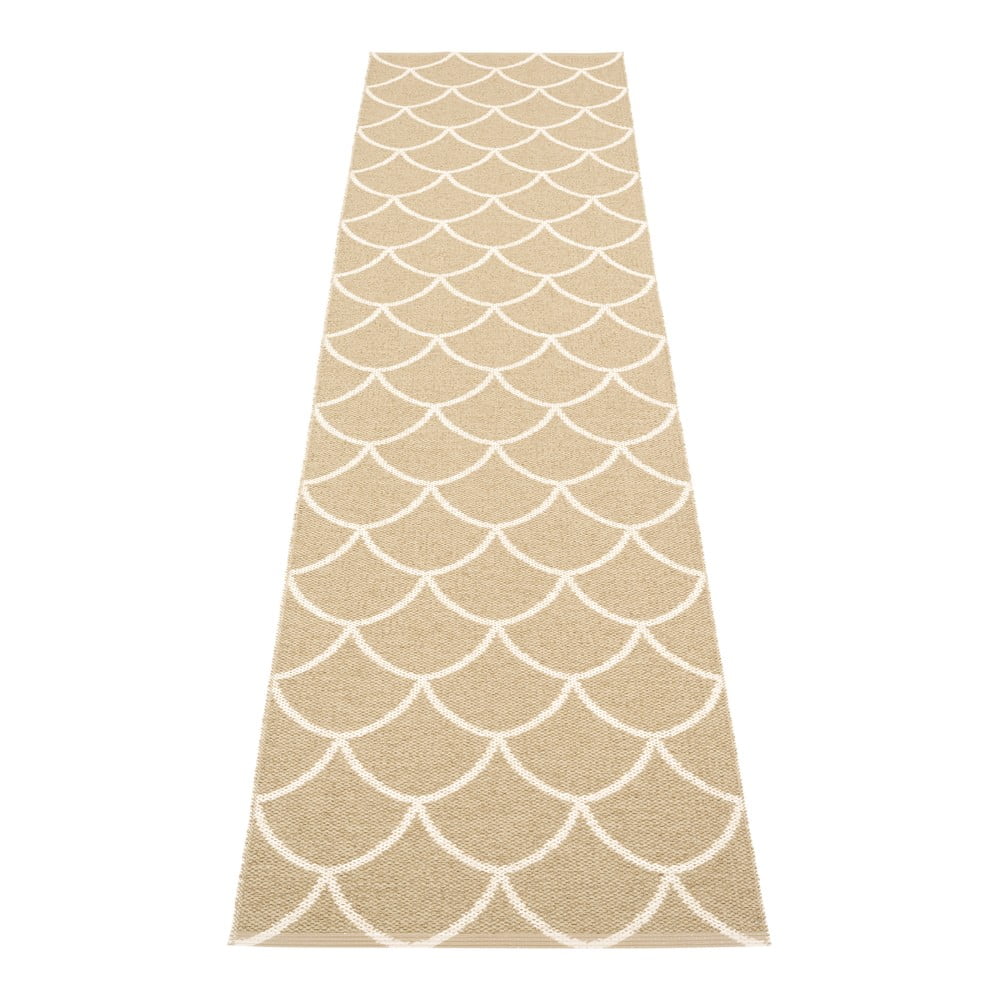 Beżowy chodnik odpowiedni na zewnątrz 70x300 cm Kotte Sand – Pappelina