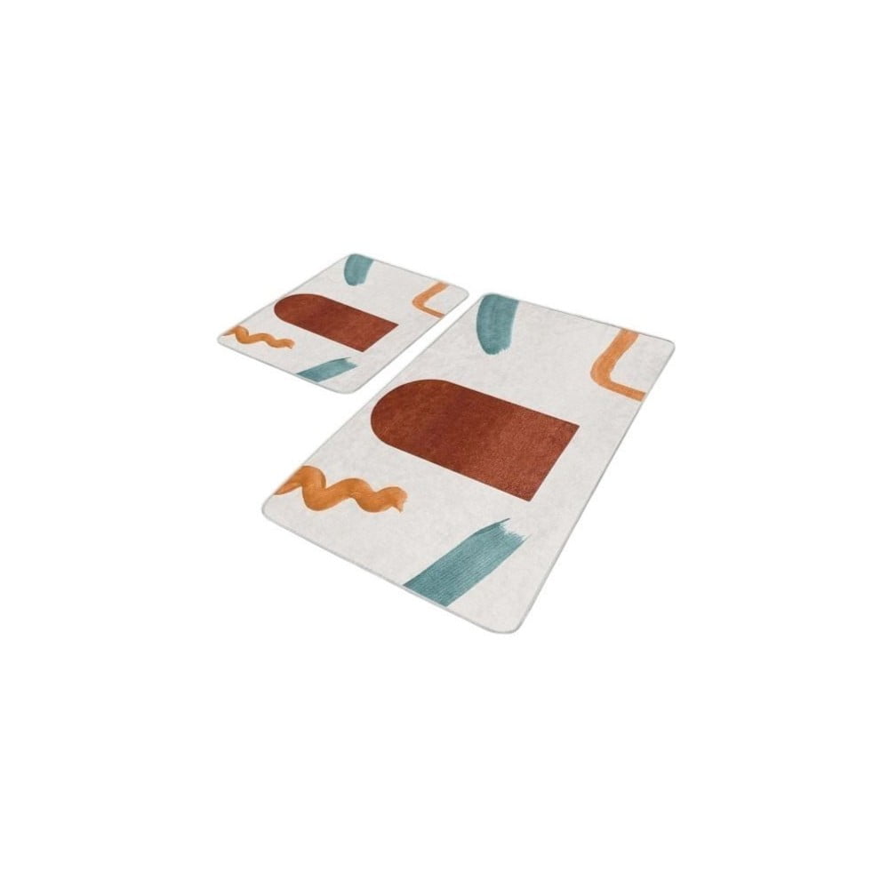 Aksamitne dywaniki łazienkowe zestaw 2 szt. 60x100 cm – Mila Home