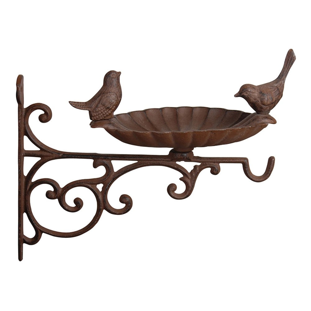 Uchwyt żeliwny z karmnikiem Esschert Design, dł. 28,1 cm