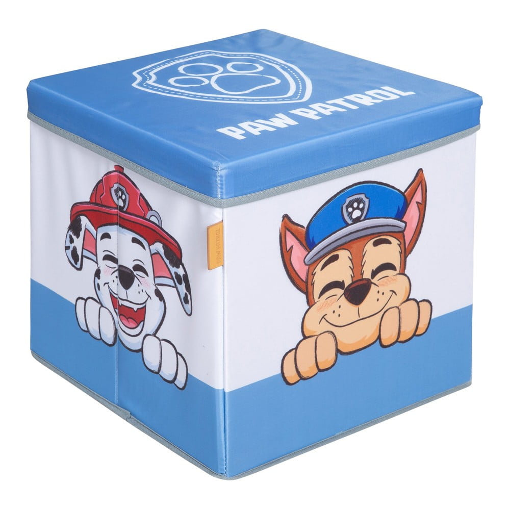 Tekstylny dziecięcy pojemnik na zabawki 30x30x30 cm Paw Patrol – Roba
