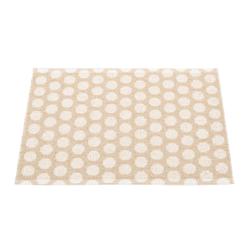 Beżowo-kremowy dywan odpowiedni na zewnątrz 70x50 cm Noa Beige Vanilla – Pappelina